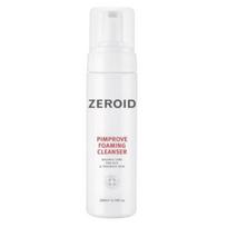 ZEROID Pimprove Foaming Cleanser Acne Care Deep Cleansing Facial Wash 200ml white