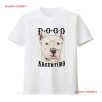 A Dogo Argentino Dog Mens Cotton T Shirt vintage Washed For Everyday Wear Soft graphic Versatil XXXL white