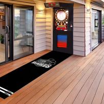 American Professional Dart Mat: Velvet, Durable, Easy-Clean, Dirt-Resistant Floor Mat 30*250cm beige