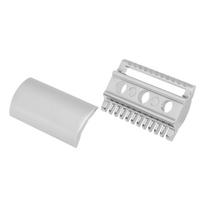 Double Edge Shaving Safety Razor Open Comb Head Men Safety Razor Head Shaving Tool gray