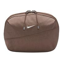 Nike Aura Nylon Fanny Pack Regular Unisex Mink Brown & Matte Silver ONESIZE gray