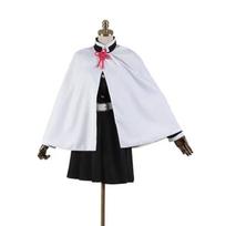 Demon Slayer Zenitsu Agatsuma Cosplay Costume Outfit M white
