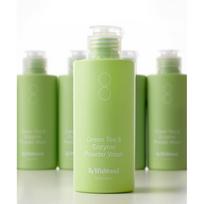 Bywishtrend Green Tea Enzyme Powder Wash 110g FREE blue