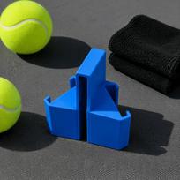 Clip On Mounting Tennis Phone Holder Action Camera Holder  Court Match Live Streaming mėlyna