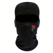 Rose Patterned Hat Optional Balaclava Hat Windproof Dustproof Breathable Unisex Outdoor Sports Full Face Super Elasticity Mask juoda