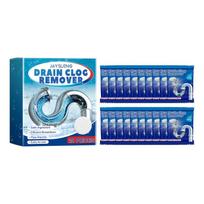 Jakehoe drain cleaner tablets remove grease, hair, and clogged drains, and also deodorize and unclog toilet drains 1box gray