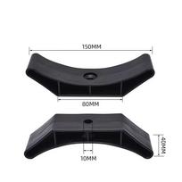 Hollowed Dumbbell Cradles Bracket Replacement Weight Rack Fitness Supply Dumbbell Saddles  Gym style 3 black