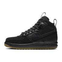 Nike Lunar Force 1 Duckboot 'Black Gum' 2016 (Unisex) Black / Black-Metallic Silver-Anthracite Skate Shoes 805899 003 43.0 black