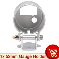Aluminum AD Gauge Pod, 52mm 85mm, Universal Gauge Cup, Car Mounting Holder, Single Car Meter Pods 52MM Gauge Holder-1 gray
