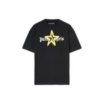 PALM ANGELS Star Sprayed T Shirt PMAA001C99JER0241018 XS black