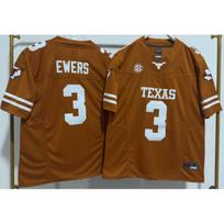 Texas Longhorns NFL Football Jersey Third Generation Embroidered Team Apparel Men Sports Fan Wear Longhorns 3 Orange Gen3