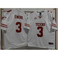 Texas Longhorns NFL Football Jersey Third Generation Embroidered Team Apparel Men Sports Fan Wear Longhorns 3 White Gen3