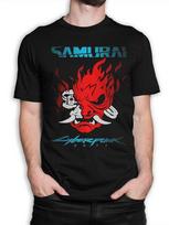 T-Shirt Samurai / Samurai / Cyberpunk 2077 / Cyberpunk 2077 S red