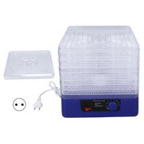 Food Dehydrator Machine High Heat Circulation Fruit Dryer 8 Trays for Kitchen 350WEU Plug 220V white