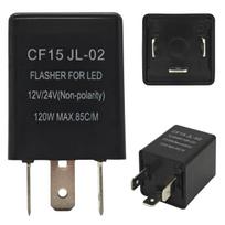 2 vnt. LED posūkių jungiklis CF15 12-24V universalus