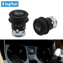 Car Accessories Universal Cigarette Lighter Element Plug Replacement For BMW All Series F10 F25 F26 E46 E60 E70 E90 Cigarette Lighter black