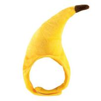 Žavinga katės naminių gyvūnėlių kepurė Bananinė antis saulės gėlė flamingas tigras animacinio filmo dizaino tvirtinimo juosta Reguliuojamas juokingas naminių gyvūnėlių kepurės kostiumas Banana yellow