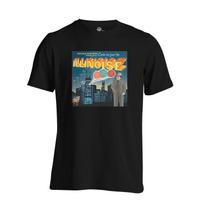 Sufjan Stevens T Shirt Illinois Album Cover Indie Rock Pop Classic M gray