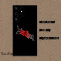 J-Judas P-Priest Shockproof Phone Case For Samsung S26,S25,S24,S21,S22,S23,S30,Ultra,S20,Plus,Fe,Lite,5G Black Cover Samsung S26 gray