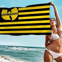 W-WU-TANG Fashion Microfiber Beach Towel Absorbent Quick Dry Soft Yoga Swimming Resort Mountain Climbing Towel W40*H60(CM) yellow