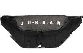 Jordan Polyester One Shoulder Crossbody Fanny Pack Regular Unisex Blac ONESIZE gray