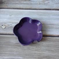 Le Creuset Vėsios spalvos Slyvos žiedo formos padaidinė Keraminė po glazūra Lėkštė Prancūziško stiliaus Universalus indas Indaplovė... gray