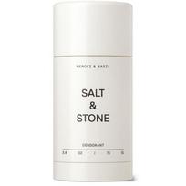 Neroli Basil Salt and Stone Aluminum-Free Deodorant for Women and Men, Extra Strength 48-Hour Protection, Seaweed Extract, Niacinamide, and white