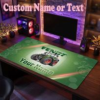 Fendt Customized Name Text Mouse Pad, Large Desk Mouse Mat Personalized Home Office Present 40cmx90cm