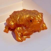 New Toad Frog Squeeze Stress-Relief Soft Frog Simulationtoy Sticky Squeeze Toy Tricky Toys žalia