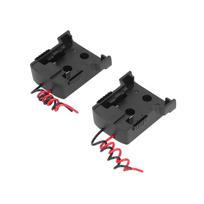 2 Set Battery Adapter Mount Holder Dock Power Source Converter Connector for Milwaukee M18 18V