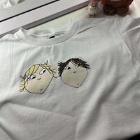 charlie and lola Tee M gray