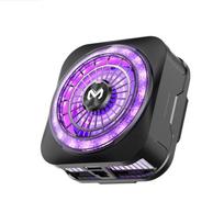 MEMO CX21 Phone Cooler 9V/2A Semiconductor Cooling Fan Radiator Silent Magnetic Back-clip Universal for Live Streaming Gaming 6 CX21-Black