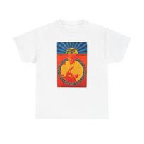 Vintage 1969 Fillmore West Chicago The Steve Miller Band Charlatans Tee 100 red