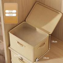 Lockable Sex Toy Storage Box with Password Discreet Portable for Sex Toy Privacy Organizer Case geltona