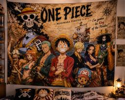 Anime One Piece Įgulos Pasaulio Žemėlapio Sieninė Gobelenas Pirato Vėliavos Dizaino Sieninis Kabantis Ornamentas Berniukų Miegamojo Bendrabučio Namų Dekoras 100X150CM