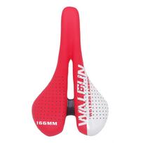 WALGUN WG1320 Carbon Fiber Bike Saddle Ultra Light Road Mountain Bicycle Seat 166mm 143mm Color Option red