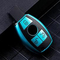 Mercedes-Benz Car Key Shell CLA200/GLC260/C260l/GLA/C300 TPU dangtelis blue