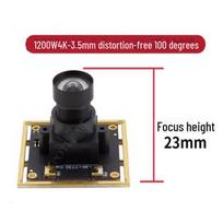 1200W USB Industrial Camera with IMX377 Sensor: Wide-Angle, Distortion-Free, Compatible with Android, Raspberry Pi, and Linux. No Driver Needed. red