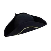 Costume Accessories Pirate Hat for Festivals And Dress-Up Occasions juoda