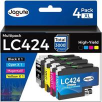 Ink Cartridges - LASER GENETICS CARRON - LC424 - Compatible Brother - Multi-color - Pack of 1