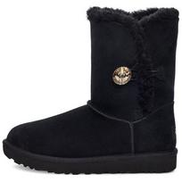 UGG Bailey Button Gold Bling Boot 'Black' Women's 1118997-BKGD 36 black