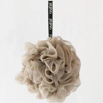 Super Soft Flower Bath Ball Mesh Sponge, Large Size, Remove Mud, Cute Rubbing Towel, Foaming Wash Shower chaki
