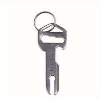 EDC Gear Stainless Steel Multi-tool Portable Keychain Wrench Bottle Opener Outdoor Camping Multi Tools gray