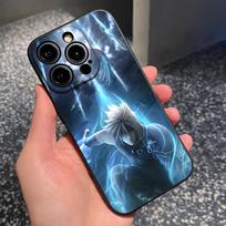 F-Final F-fantasy Phone Case For 16 Pro Max Iphone 15 14 13 Pro Max 11 X Xs Xr 8 7Plus Silicone Cover iPhone 14 gray