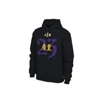 Nike Lakers LeBron James Athleisure Casual Sports Pullover Black Men's CU2932-010 XL blue