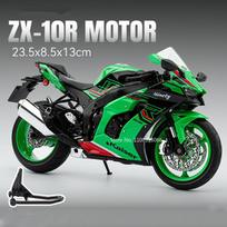 1:9 Kawasaki ZX-10R Ninja H2R Motociklų Modeliai Žaislai Metaliniai Lieti Ratukai Amortizacija Miniatiūriniai Motociklai Suaugusiųjų Dovanoms
