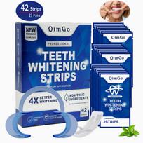 BrightSmile Teeth Whitening Strips - Clean Stains, Care for Teeth blue