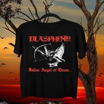 HOT Blasphemy Fallen Angel Of Doom Unisex Tee Shirt M gray