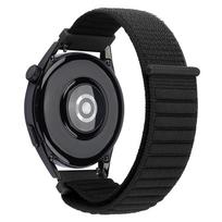 Nylon Loop Strap for Garmin Venu 4 3 Sq 2 Quick Adjustable Watch Band 20mm 22mm for Forerunner 570 265 255 165 Vivoactive 6 Belt 1Pcs 22mm Universal black
