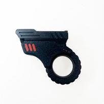 Creative Zoom Gun Fidget Toys 3D Printed Fidget Slider EDC Plastic Adult Stress Relief Toy ADHD Anxiety Relief Toy Idea Gifts black